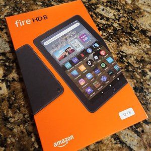 Fire HD 8 tablet 2022, 8” HD Display, 32 GB, Black - NEW